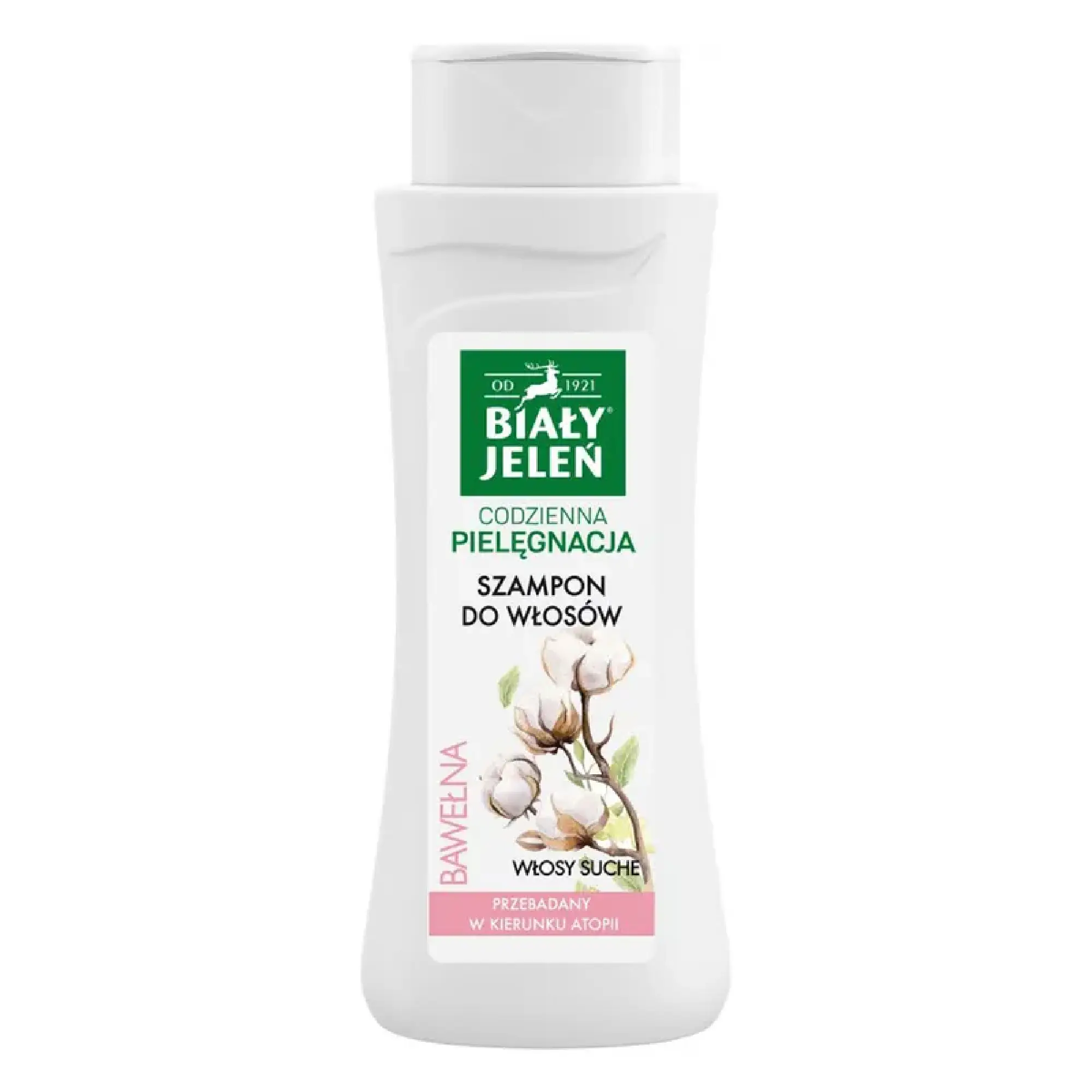 Biały Jeleń szampon z czystą bawełną 300 ml zdjęcie