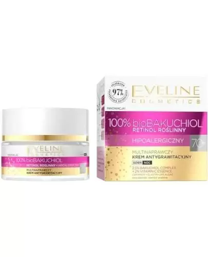 Eveline BioBakuchiol multinaprawczy krem antygrawitacyjny 70+ 50 ml zdjęcie