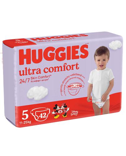 HUGGIES ULTRA COMFORT 5 Pieluchy 11-25 kg, 42 sztuki zdjęcie