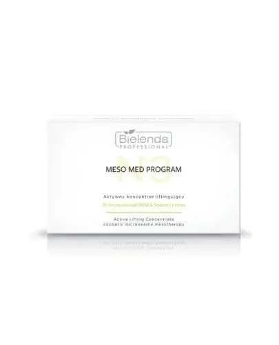 Bielenda Professional,  Zestaw aktywnych koncentratów liftingujących z 3% DMAE, 10x3ml zdjęcie