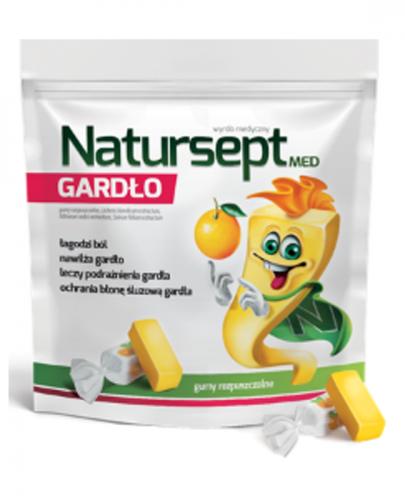 NATURSEPT MED GARDŁO Gumy rozpuszczalne - 9 szt. zdjęcie