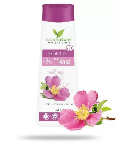 Cosnature Naturalny odżywczy żel pod prysznic z dziką różą 250 ml zdjęcie