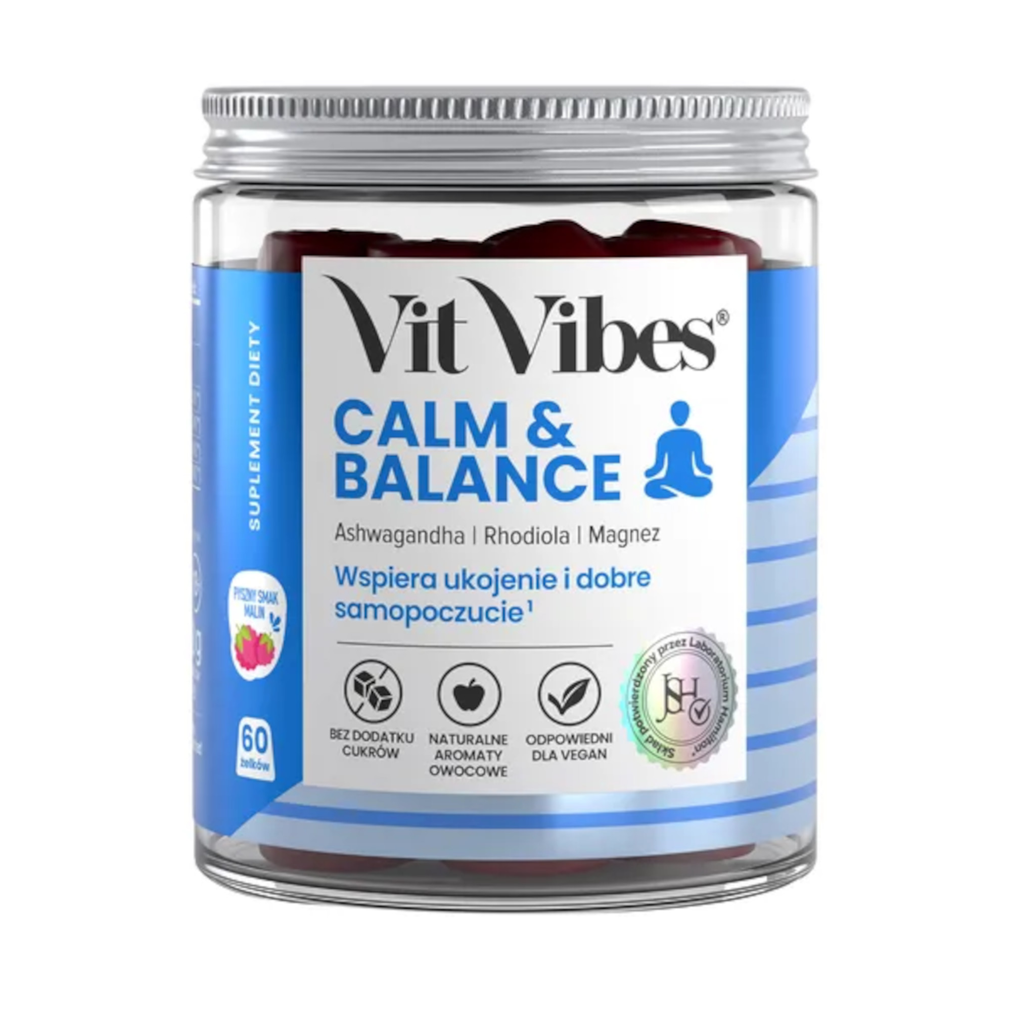 Vit Vibes Calm&Balance, żelki, 60 sztuk zdjęcie