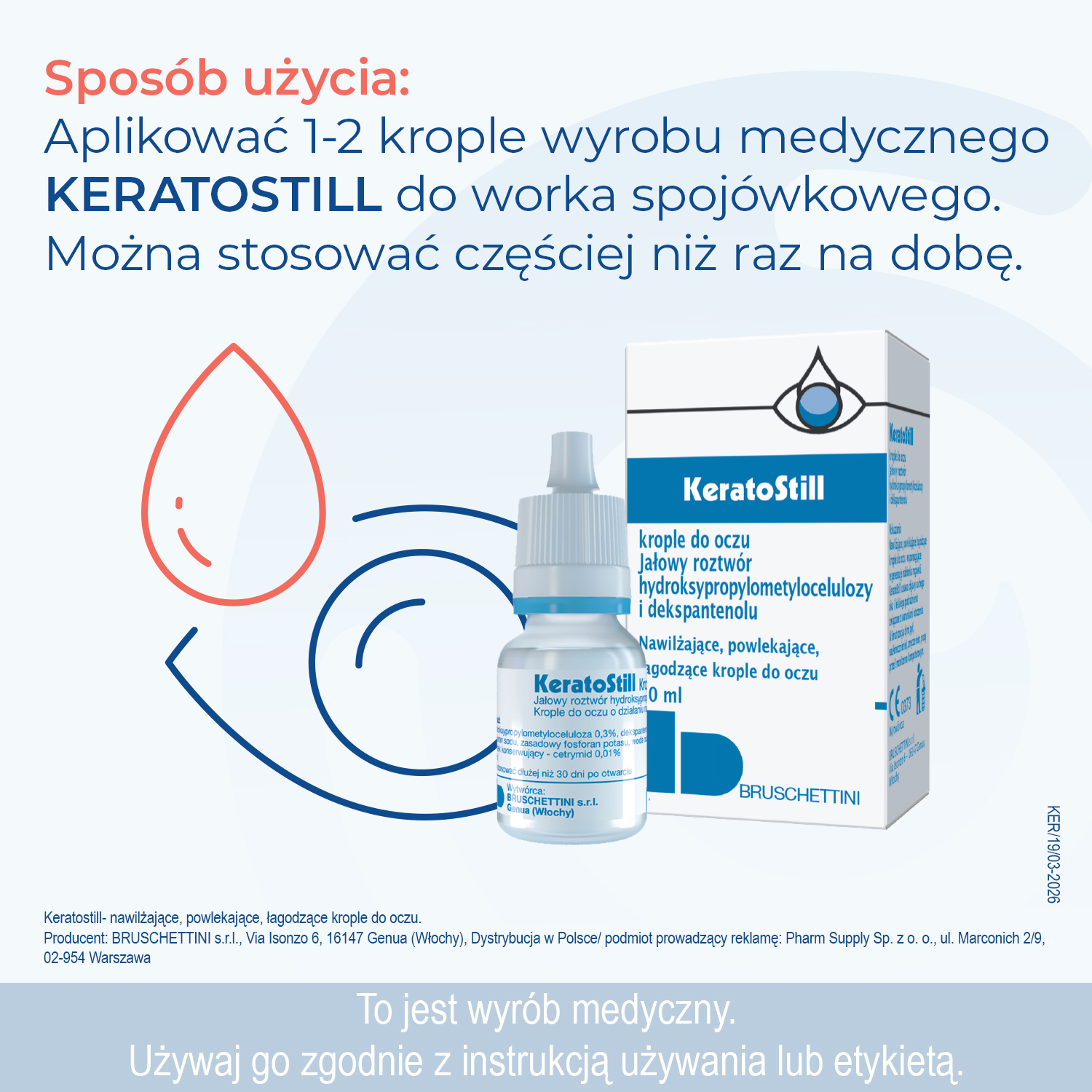 KeratoStill, krople do oczu, 10 ml