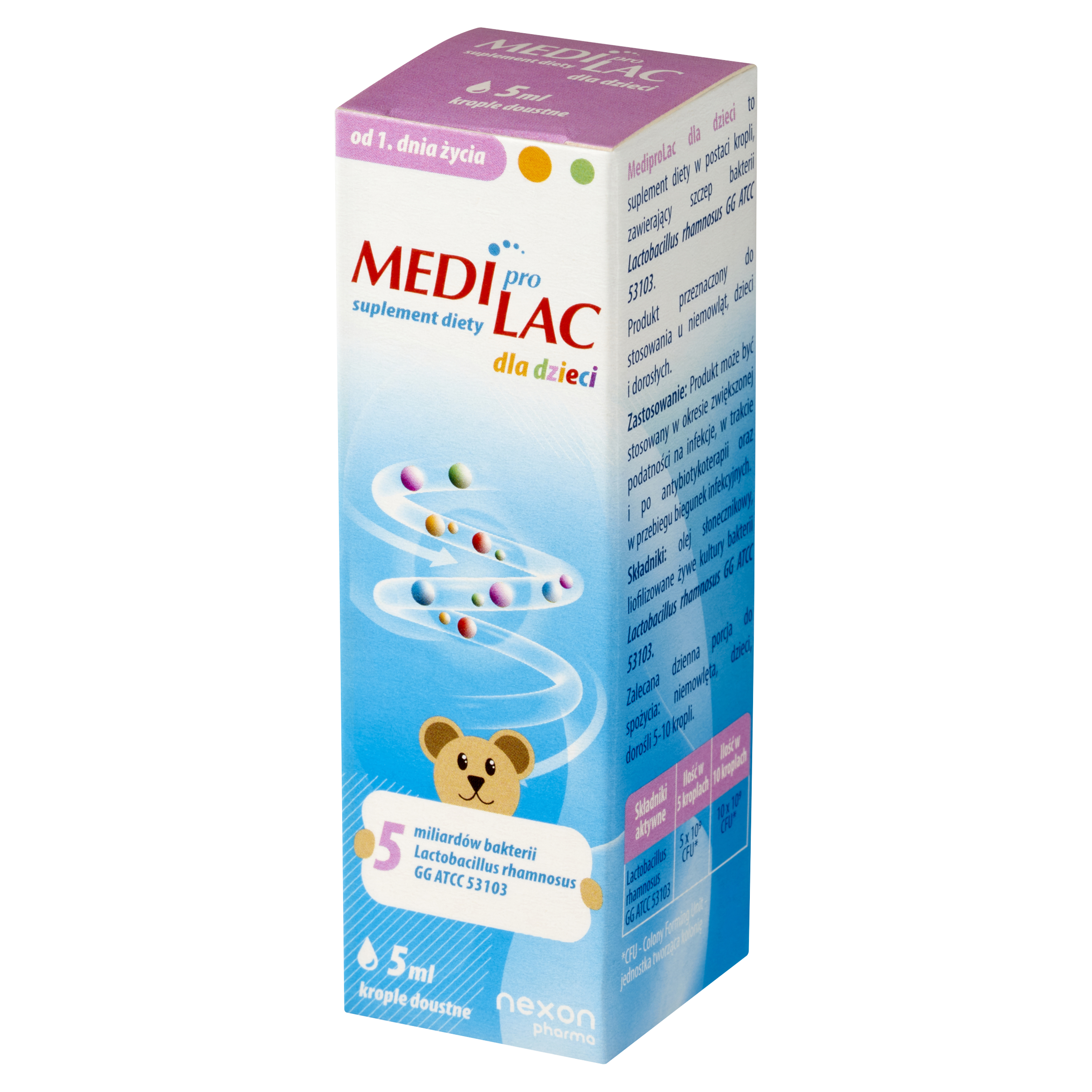 Mediprolac dla dzieci, krople, 5 ml zdjęcie