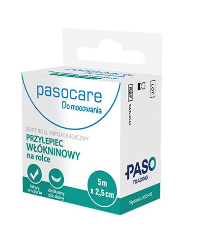 Pasocare Soft Roll przylepiec włókninowy 5m x 2,5cm zdjęcie
