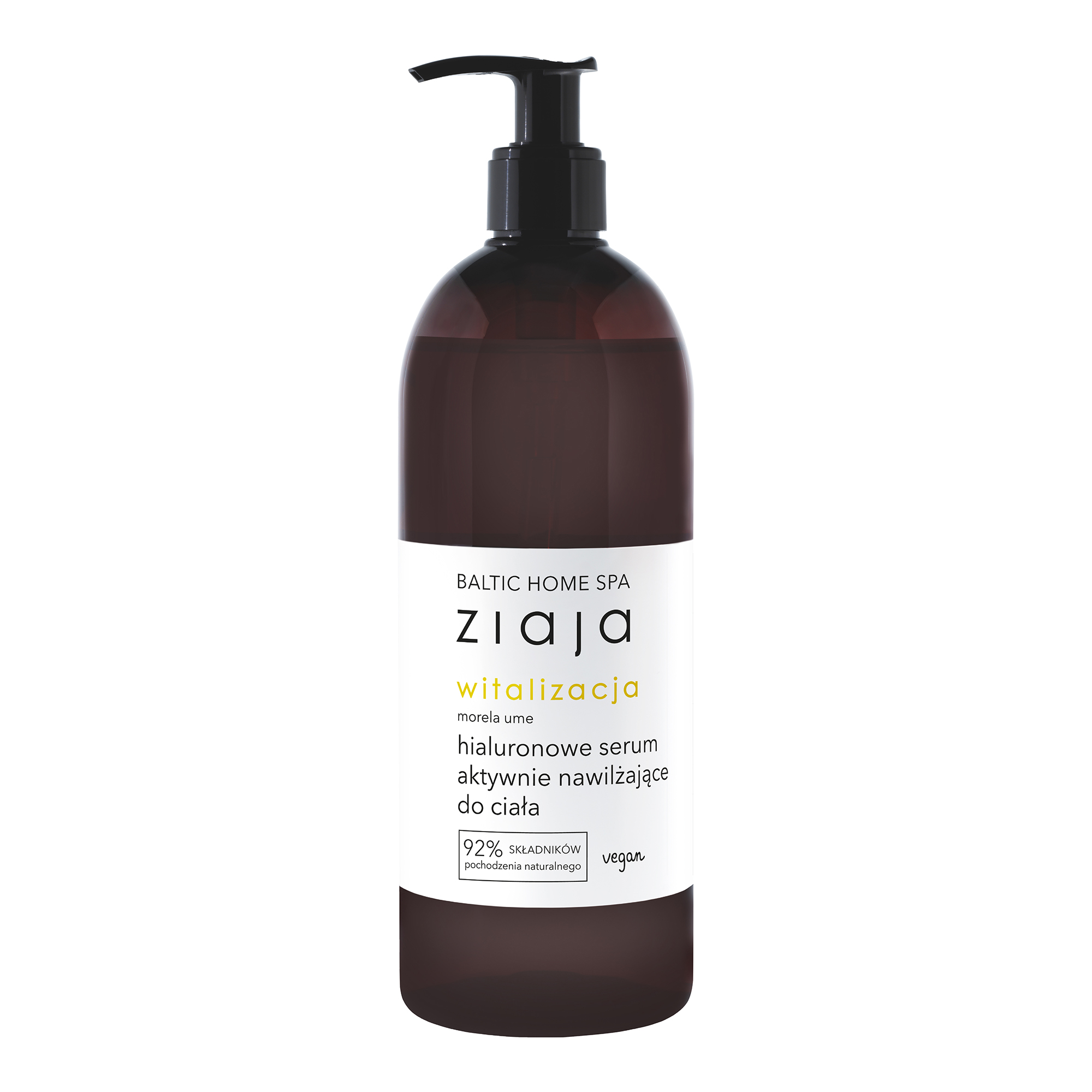 Ziaja Baltic Home Spa Witalizacja, Serum hialuronowe aktywnie nawilżające do ciała, 400 ml zdjęcie