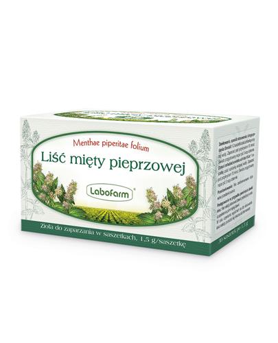 LABOFARM Liść mięty pieprzowej - 30 sasz. - cena, opinie, stosowanie zdjęcie