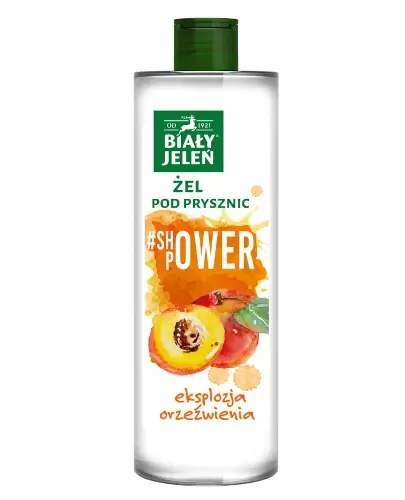 Biały Jeleń Shower Power żel pod prysznic brzoskwinia 400 ml zdjęcie