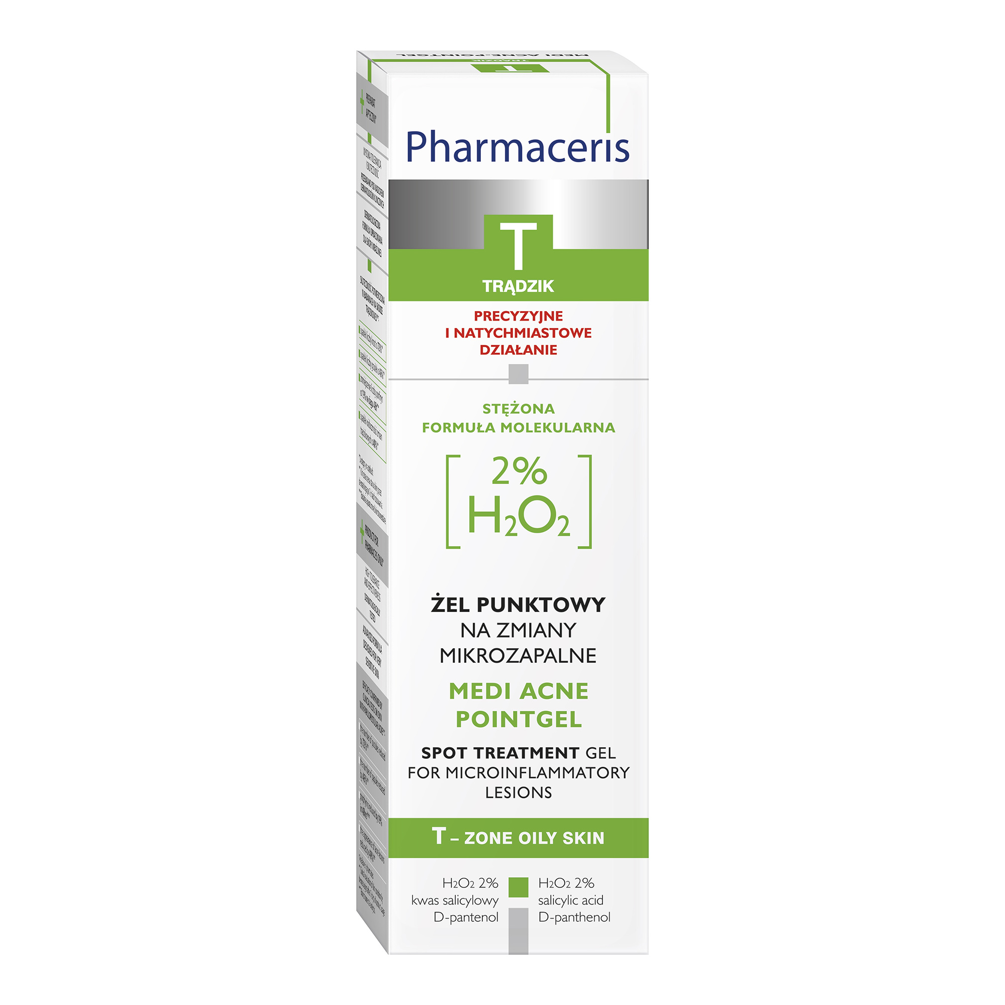Pharmaceris T Medi Acne-Pointgel, żel punktowy na miejscowe zmiany mikrozapalne, 10 ml zdjęcie