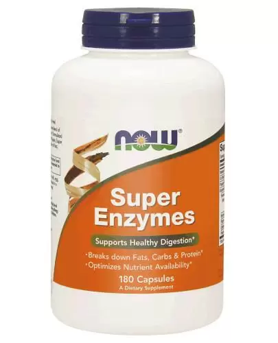NOW Foods Super Enzymes 180 kapsułek zdjęcie