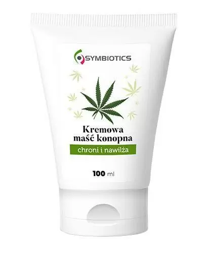 Symbiotics Kremowa maść konopna  - 100 ml - cena, opinie, właściwości zdjęcie