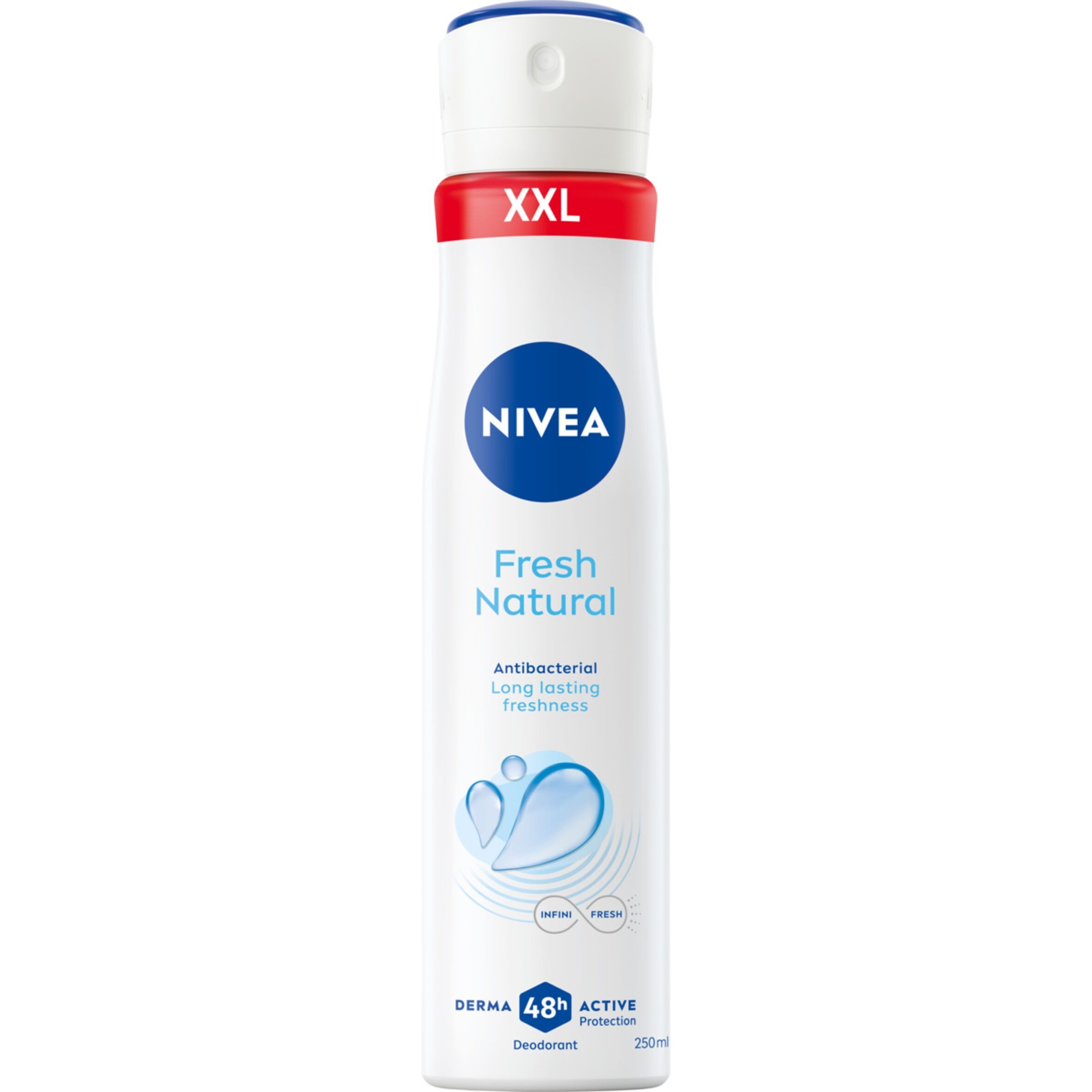Nivea Fresh Natural, dezodorant w sprayu, 250 ml zdjęcie