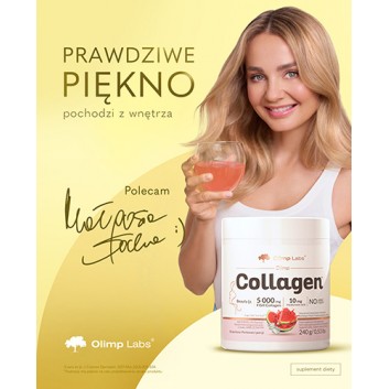 Olimp Labs Collagen, proszek, smak arbuzowy, 240 g