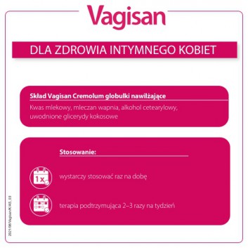 Vagisan Cremolum globulki nawilżające 16 sztuk