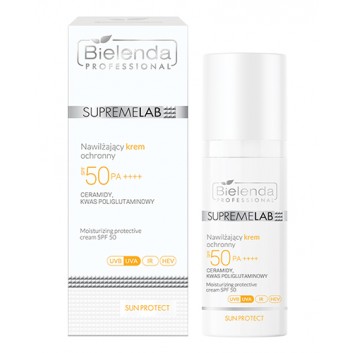 Bielenda Supremelab Sun Protect Nawilżający Krem ochronny SPF 50, 50 ml