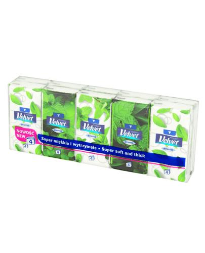 VELVET AROMA Chusteczki higieniczne o zapachu mięty, 10 x 9 sztuk zdjęcie