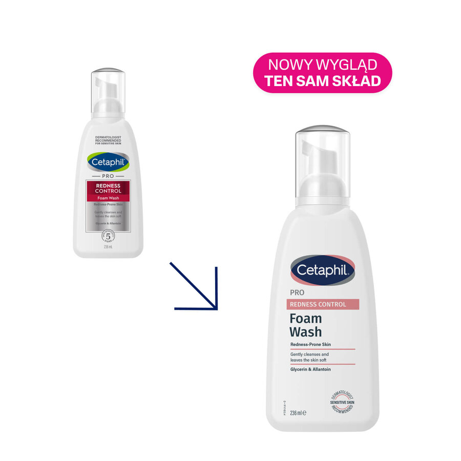 Cetaphil Pro Redness Control Pianka do mycia 236 ml