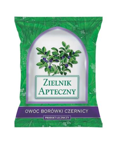 ZIELNIK APTECZNY Owoc borówki czernicy - 50 g - na biegunki, cena, stosowanie, opinie  zdjęcie