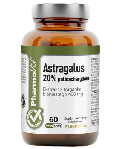 Pharmovit Astragalus 20% polisacharydów - 60 kaps. Na odporność - cena, opinie, wskazania zdjęcie