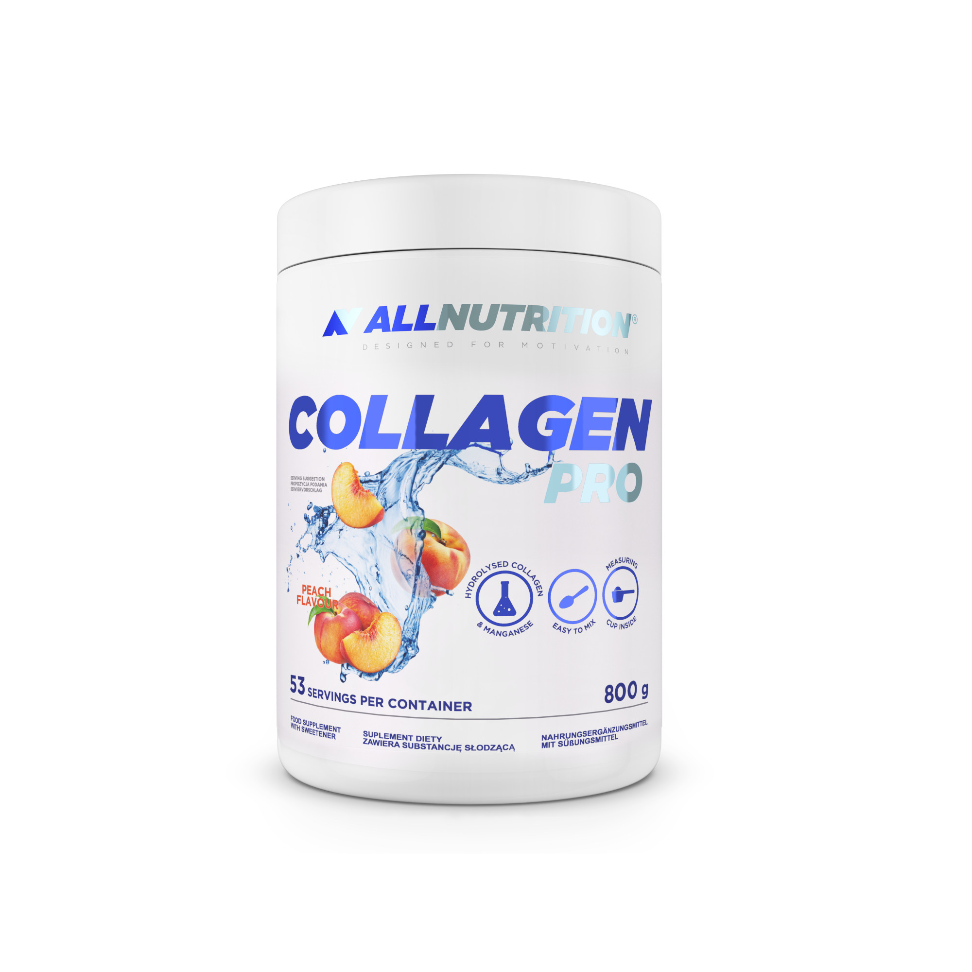 Allnutrition, Collagen Pro Peach, 800 g zdjęcie