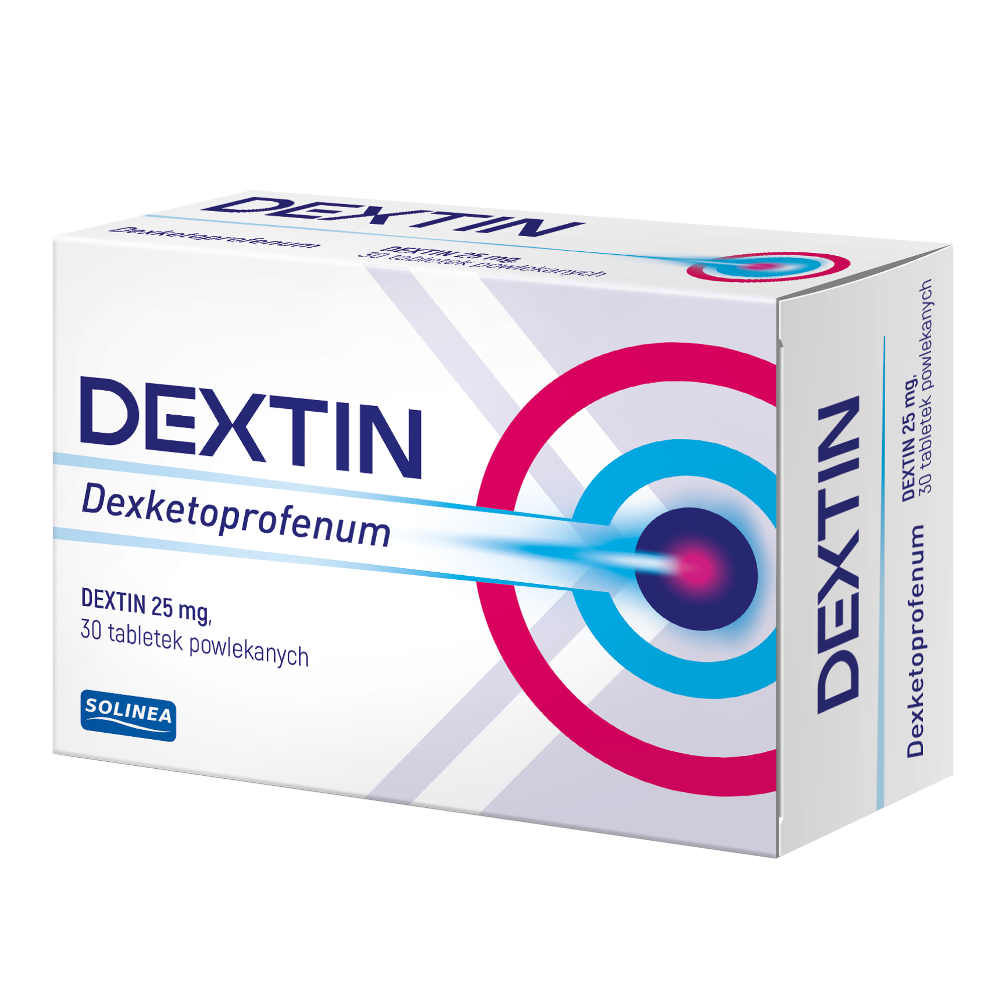 Dextin 25 mg 30 tabletek zdjęcie