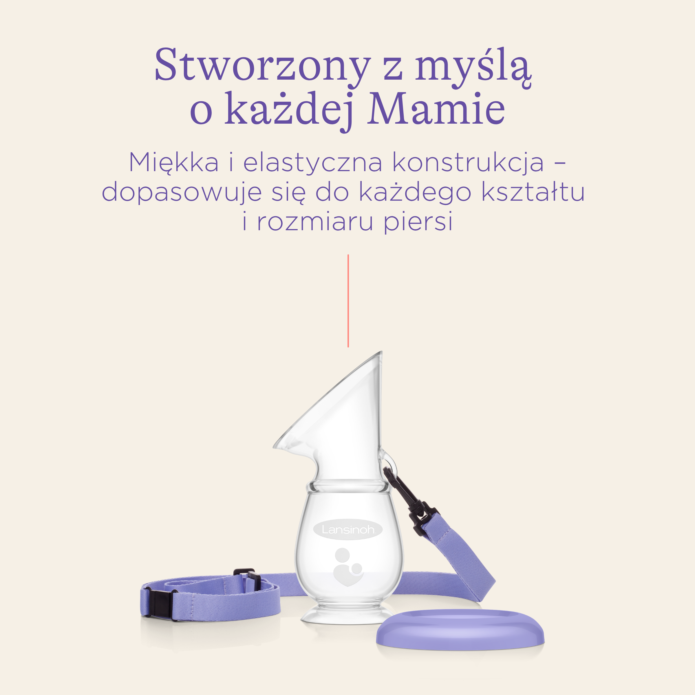 Lansinoh Silikonowy laktator 1 sztuka