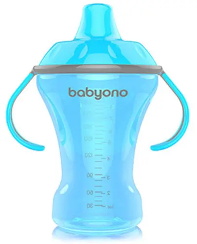 BABYONO Kubek niekapek z twardym ustnikiem, 260 ml zdjęcie