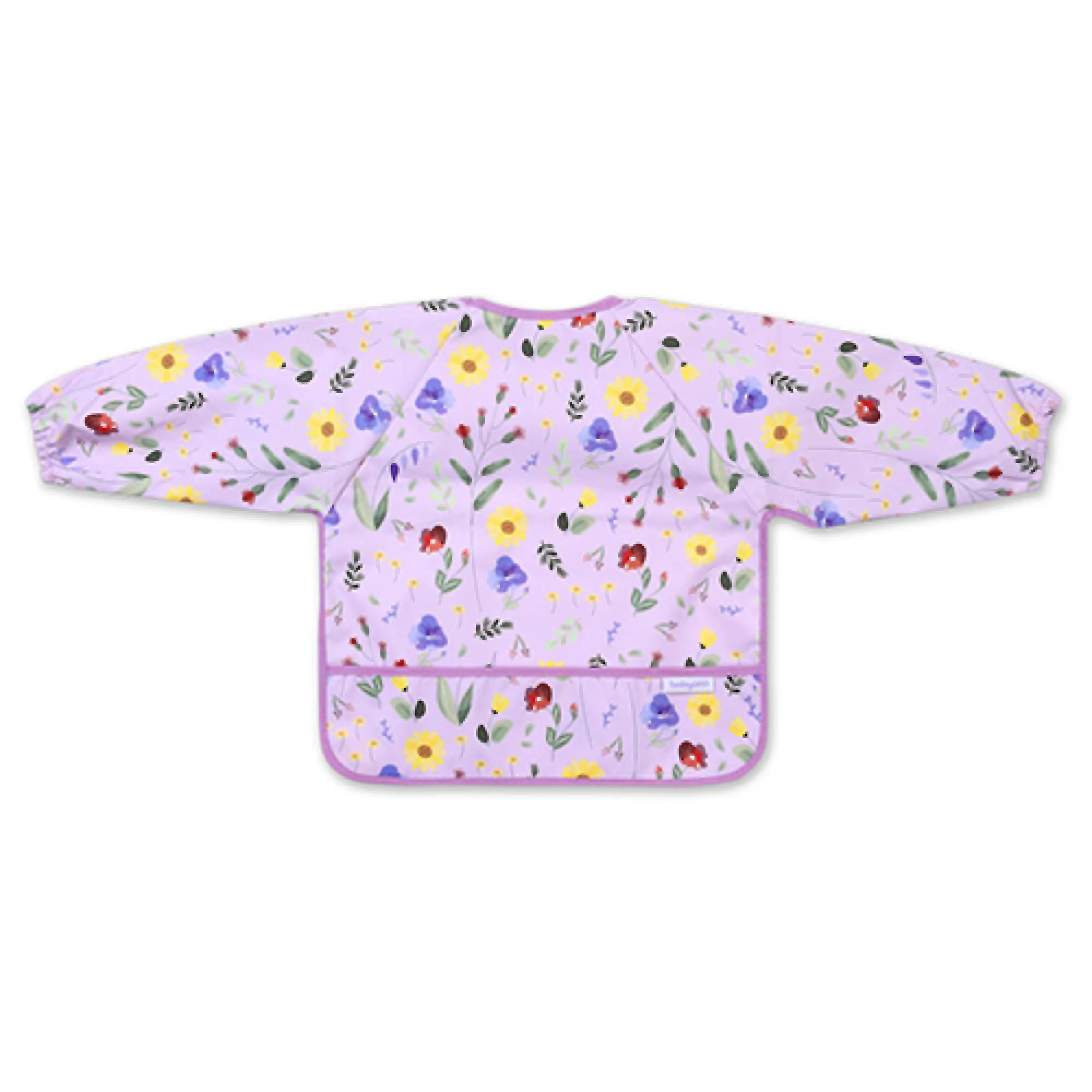 Babyono, Śliniak z długim rękawem Garden 1476/01, 1 sztuka zdjęcie