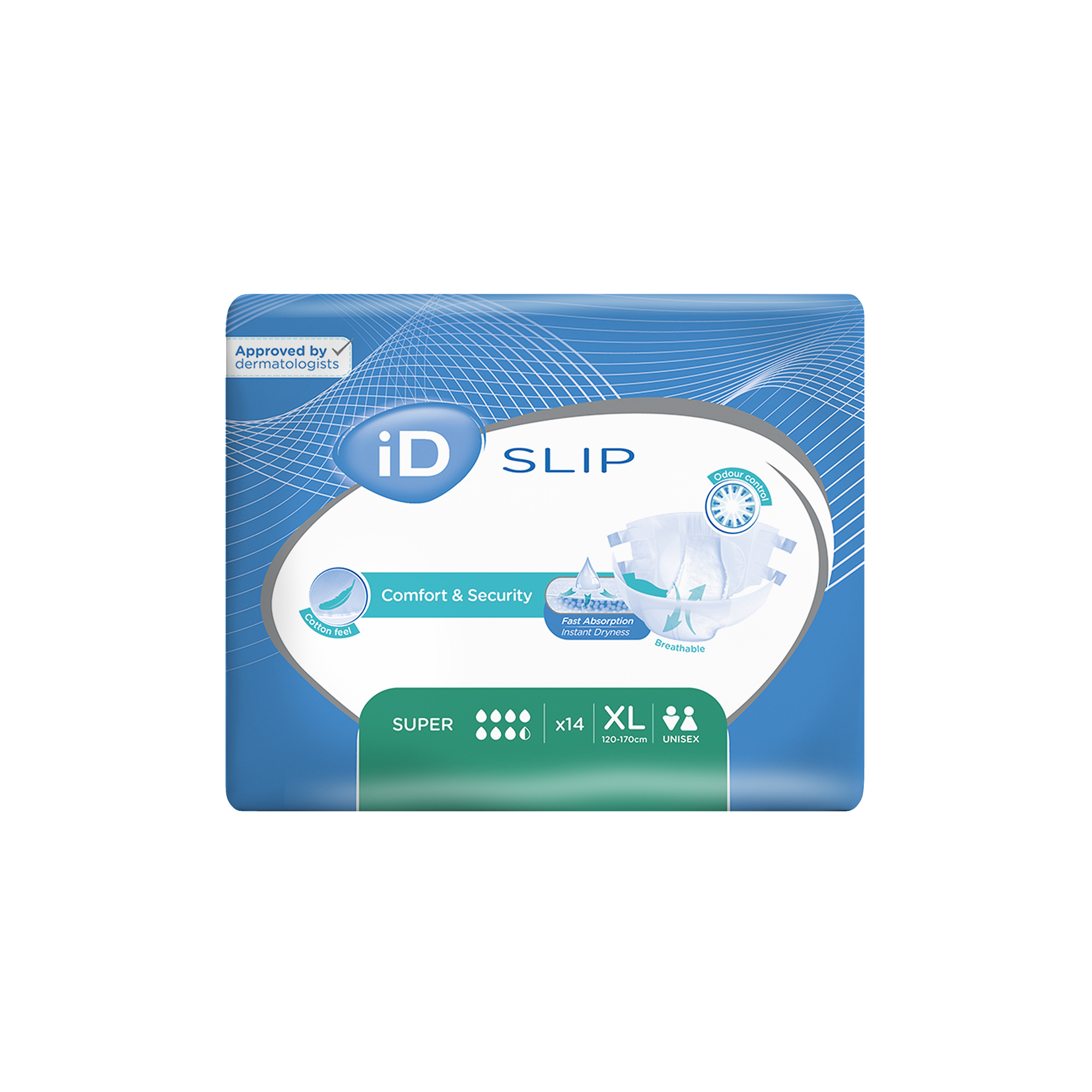 Pieluchomajtki iD Slip Super XL, 14 sztuk zdjęcie