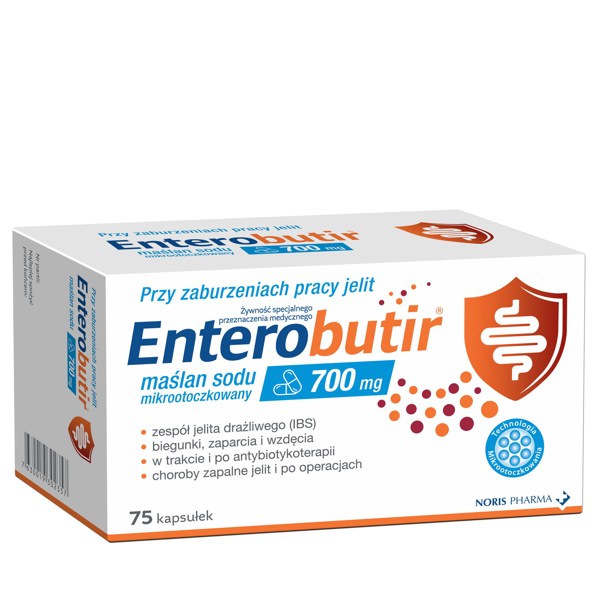 Enterobutir, 75 kapsułek zdjęcie