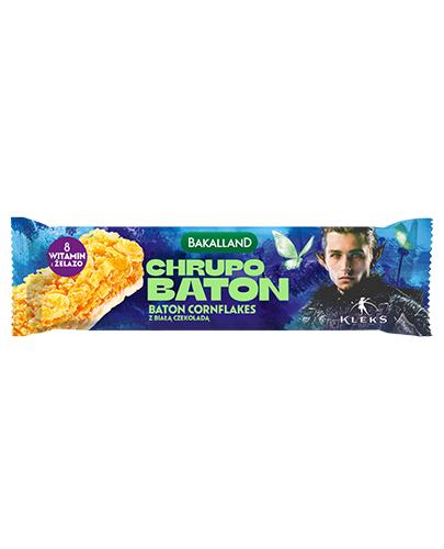 Bakalland KLEKS Chrupo Baton cornflakes z białą czekoladą, 25 g zdjęcie