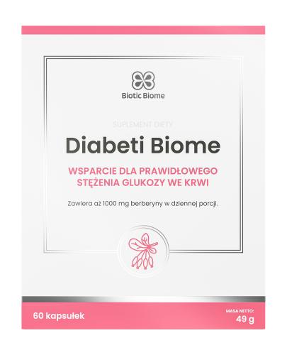 Biotic Bione Diabeti Biome, 60 kapsułek zdjęcie