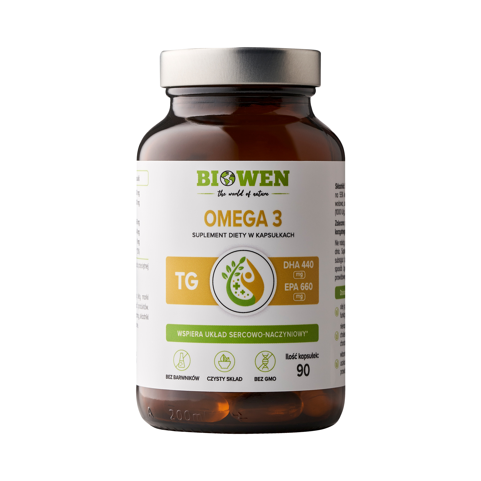 Biowen Omega 3 90 kapsułek zdjęcie