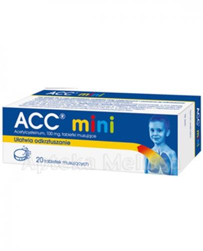 ACC MINI 100 mg - 20 tabl. mus. zdjęcie
