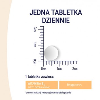 Naturell witamina B12 100 tabletek