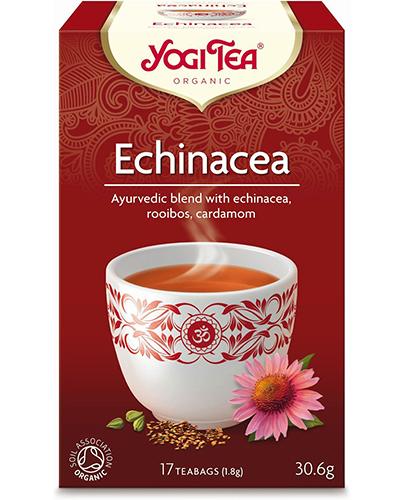 Yogi Tea Organic ECHINACEA Echinacea BIO - 17 sasz. - cena, opinie, stosowanie zdjęcie