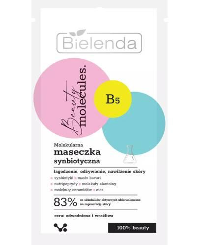 Bielenda Beauty Molecules, Maseczka synbiotyczna molekularna, 8 g zdjęcie