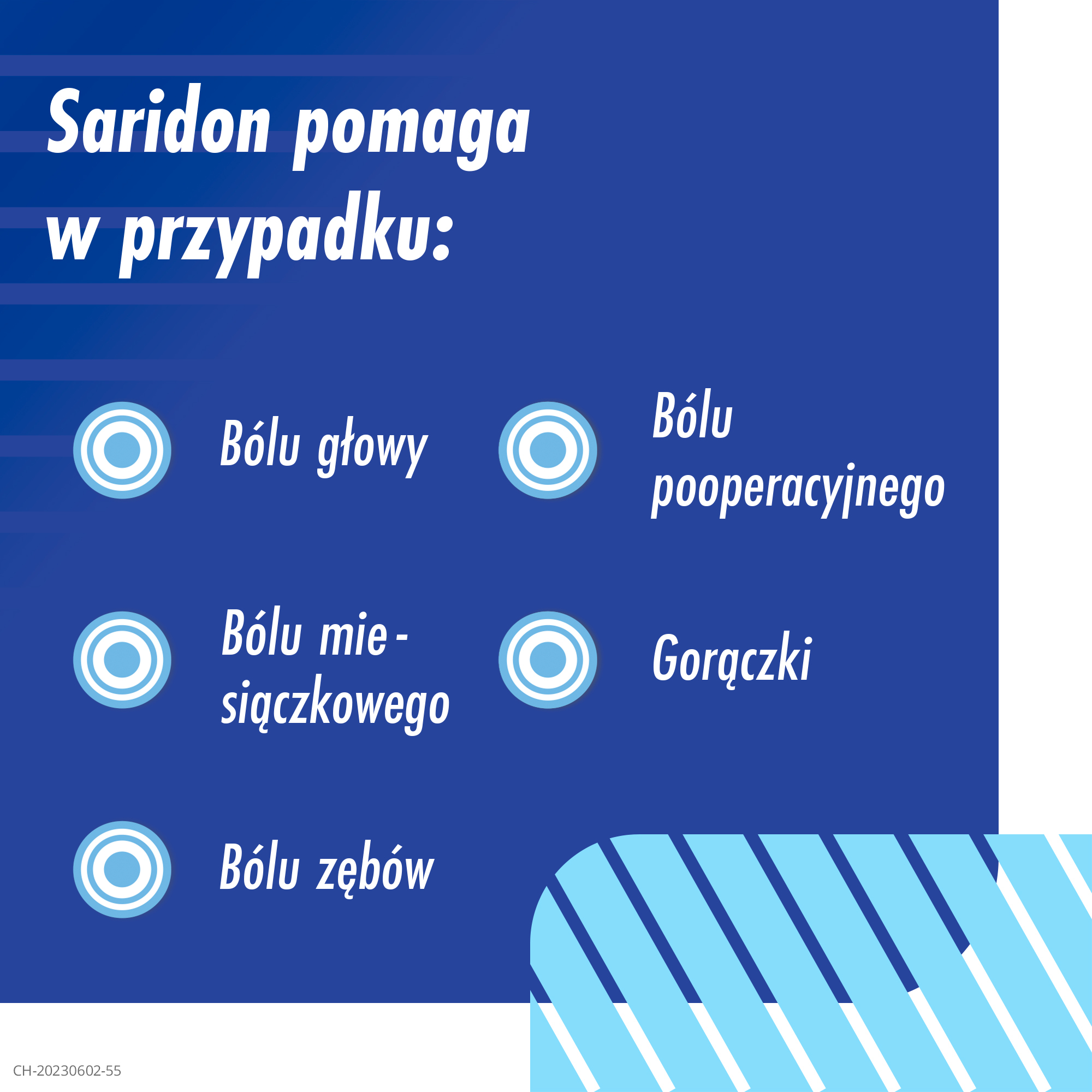 Saridon 250 mg + 150 mg + 50 mg 10 tabletek