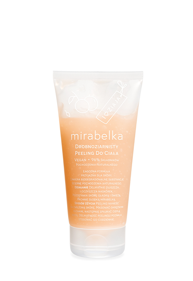 Ziaja Mirabelka drobnoziarnisty peeling do ciała 160 ml zdjęcie