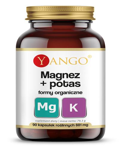 YANGO Magnez + potas formy organiczne, 90 kapsułek zdjęcie