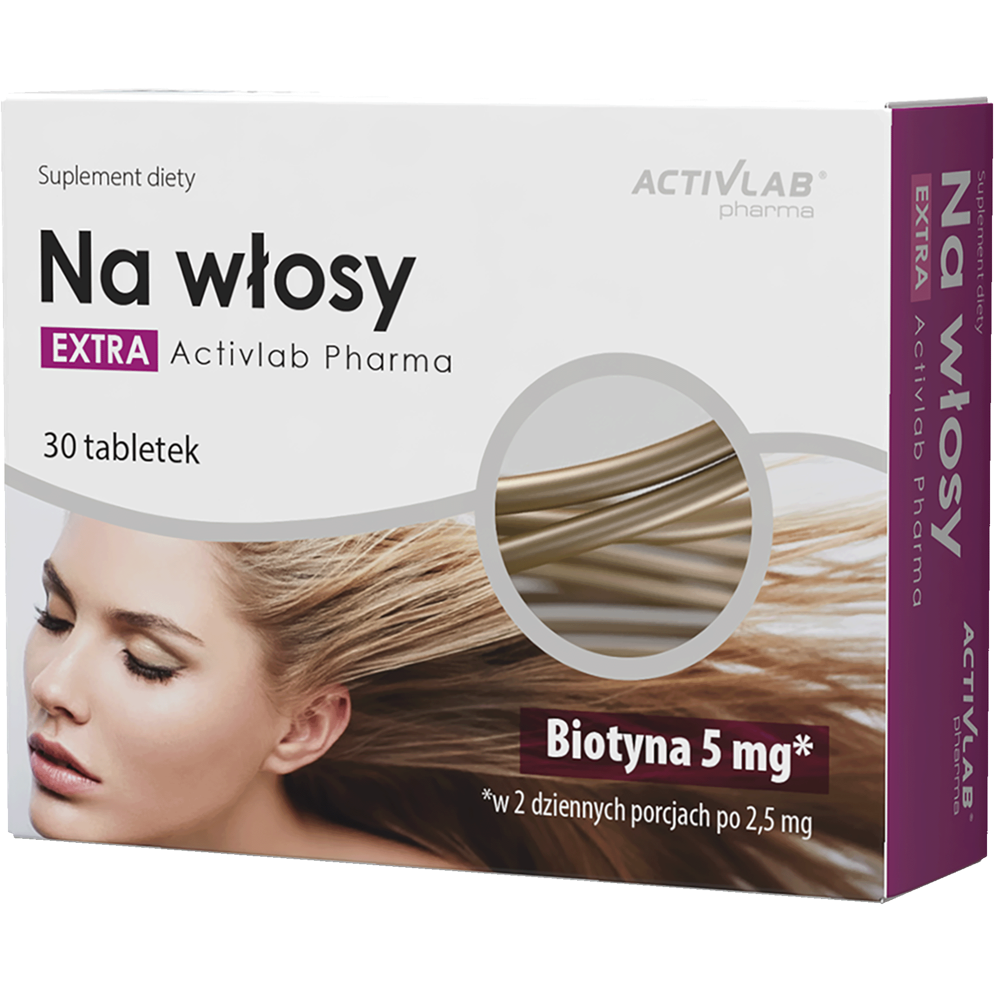 ActivLab Pharma, Na włosy extra, tabletki, 30 sztuk zdjęcie