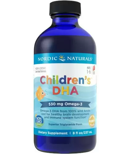 Nordic Naturals Childrens DHA smak truskawkowy 237 ml zdjęcie