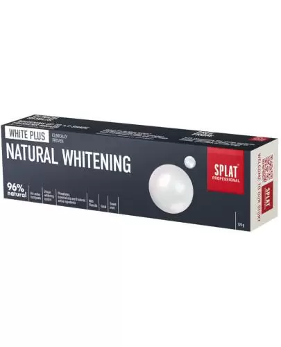 Splat White Plus pasta do zębów do naturalnego wybielania 125 g zdjęcie