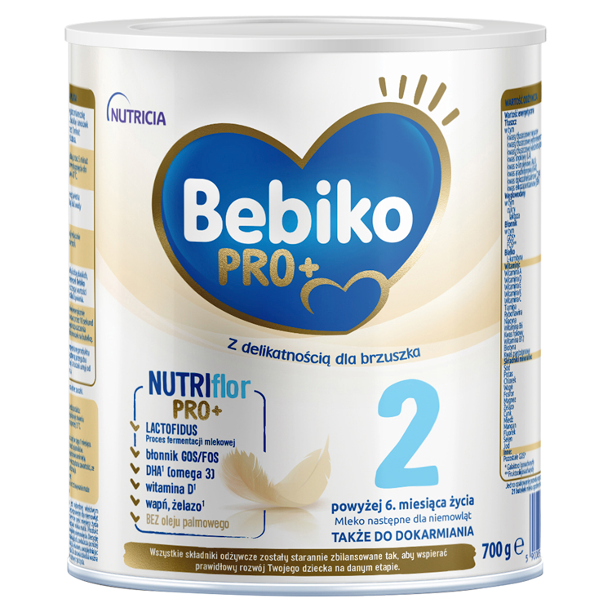 Bebiko Pro+ 2 mleko następne dla dzieci powyżej 6 miesiąca 700 g zdjęcie