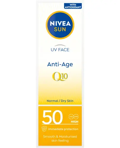 NIVEA SUN Przeciwzmarszczkowy Krem przeciwsłoneczny do twarzy SPF50 50 ml zdjęcie