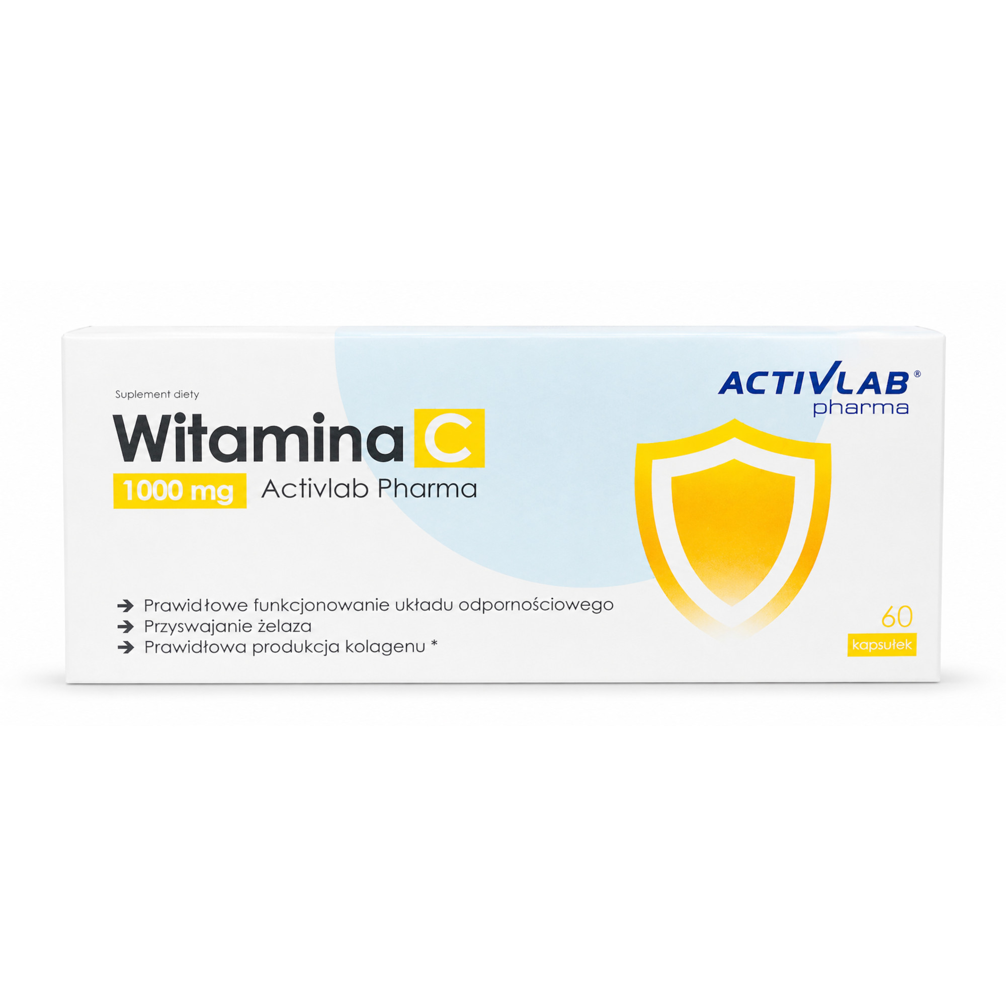Activlab Pharma, Witamina C 1000 mg, kapsułki, 60 sztuk zdjęcie