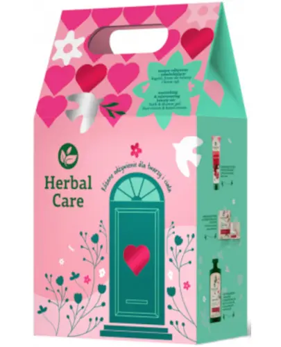 Herbal Care Dzika Róża  kąpiel odżywcza 500 ml + krem odmładzający do cery dojrzałej 50 ml + krem odmładzający do rąk 100 ml [ZESTAW] zdjęcie