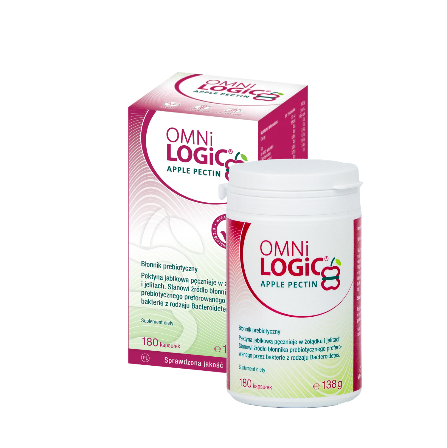 Omni-Logic ApplePectin, kapsułki, 180 sztuk