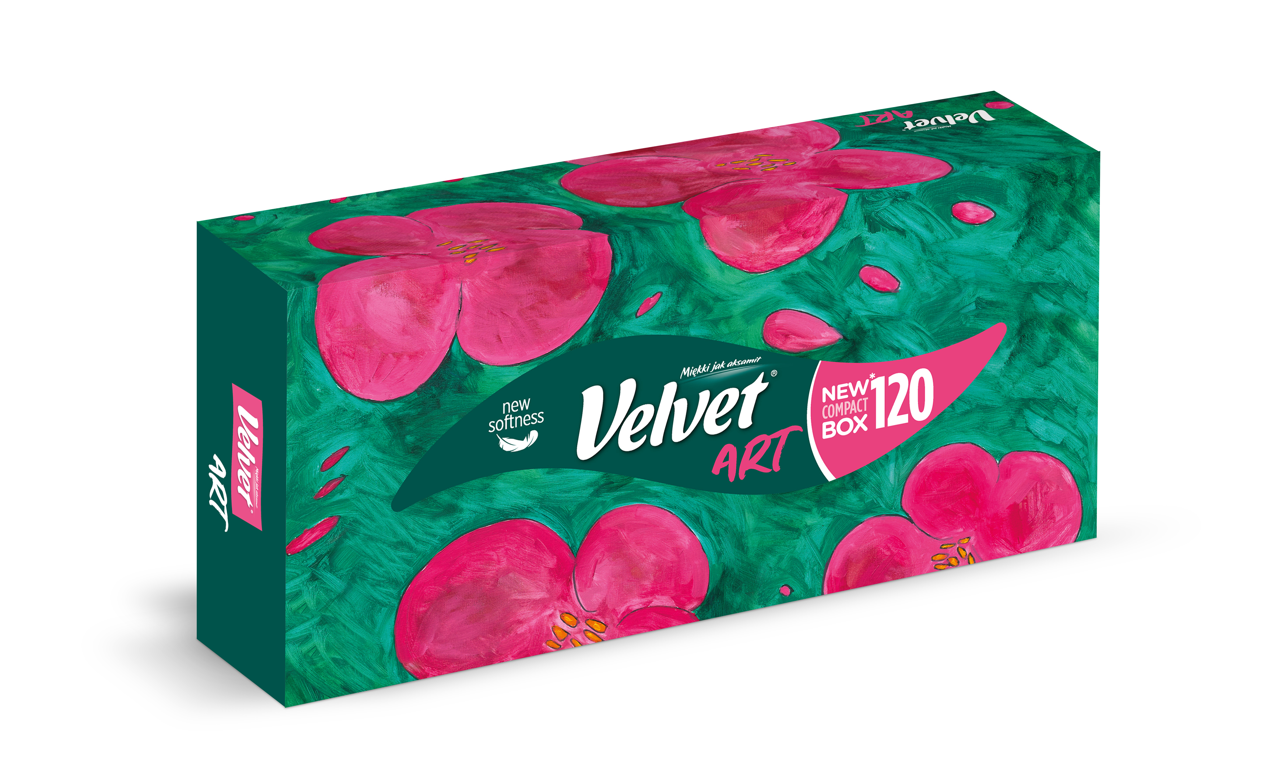 Velvet Trendy, Chusteczki uniwersalne, 120 sztuk zdjęcie